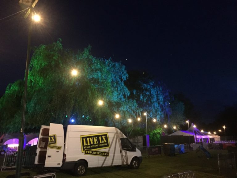 Newark Festival Site & Production Lighting